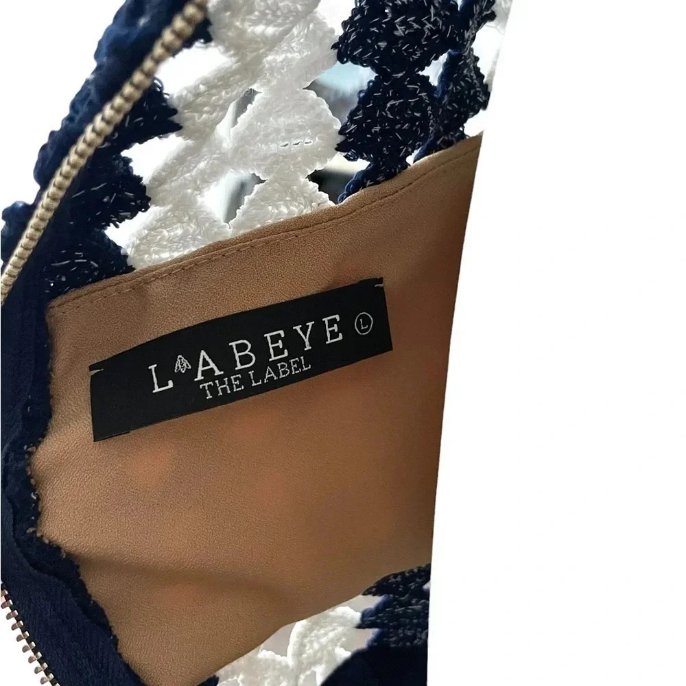LABEYE The Label Sleeveless Crochet Fringe Dress - Picture 3 of 4